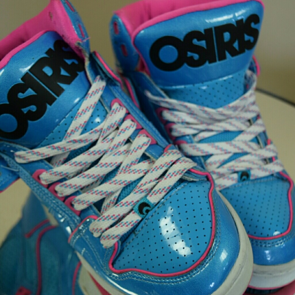 Cotton candy Osiris sneakers